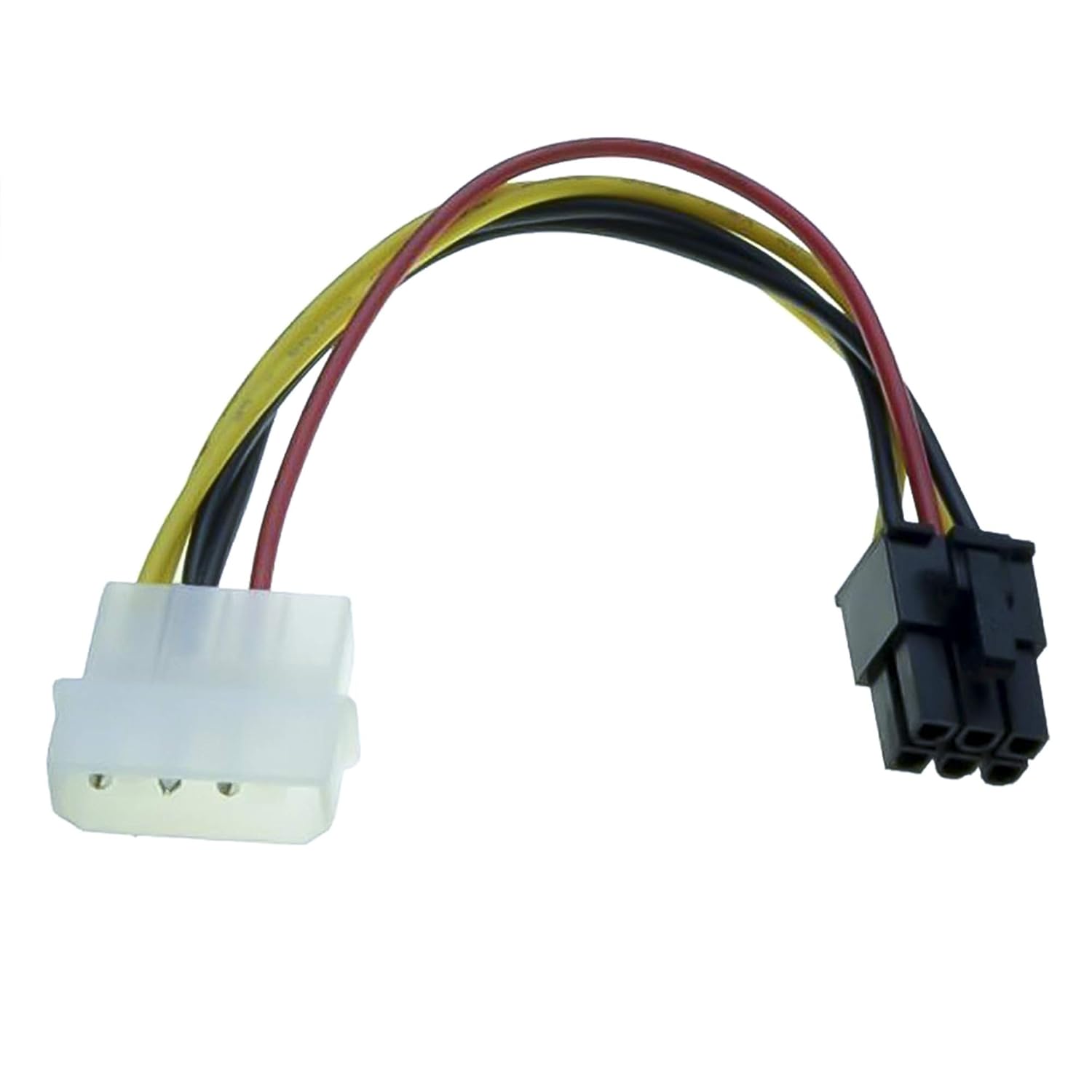 Cavo Alimentazione Molex A PCI-E 6+2 Pin - 20 Cm, Nero, Per Schede Grafiche - Foto 7