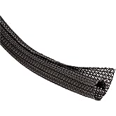 TechFlex - 1 Inch F6-Self Wrap Sleeving Black 100ft-by-TechFlex