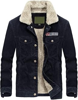Corduroy Trucker Jacket Casual 