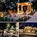 Garden Solar Lights Outdoor, 3 Pack Solar Stake Lights Multi-color Changing LED Garden Lights, Fiber Optic Butterfly Decorative Lights for Yard, Solar Powered Light with a Purple LED Light Stake