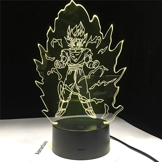 kangyd dragon ball goku 3d night light