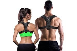 Back Brace Posture Corrector for Women Men - Back Adjustable Support Shoulder Posture Support for Improve Posture Provide and
