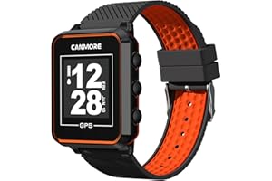 CANMORE TW353 Golf GPS Watch for Men and Women, High Contrast LCD Display, Free Update Over 40,000 Preloaded Courses Worldwid