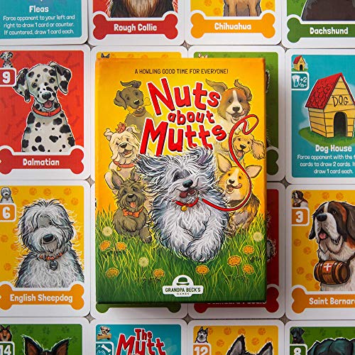 Grandpa Beck’s Nuts About Mutts Card Game A Fun FamilyFriendly HandElimination Game
