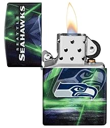 Zippo NFL Seattle Seahawks 540 Matte Pocket Lighter