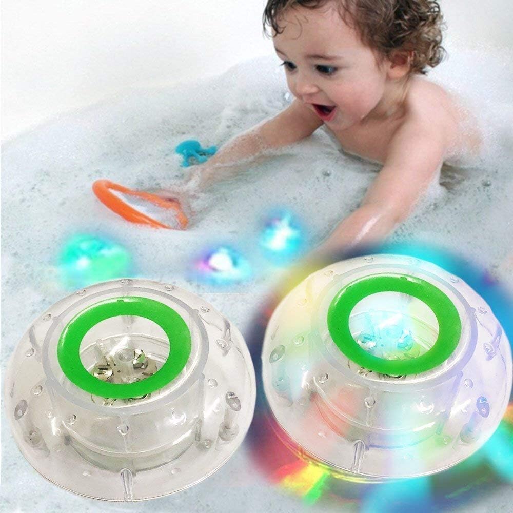 BRISON MorganProducts Light-up Toy Waterproof for Kids Durable Floating Safe for Baby with Instruction Boys and Girls Toddler Toys Children Prime Water Gift Toys Educational Boat Pool Fun.