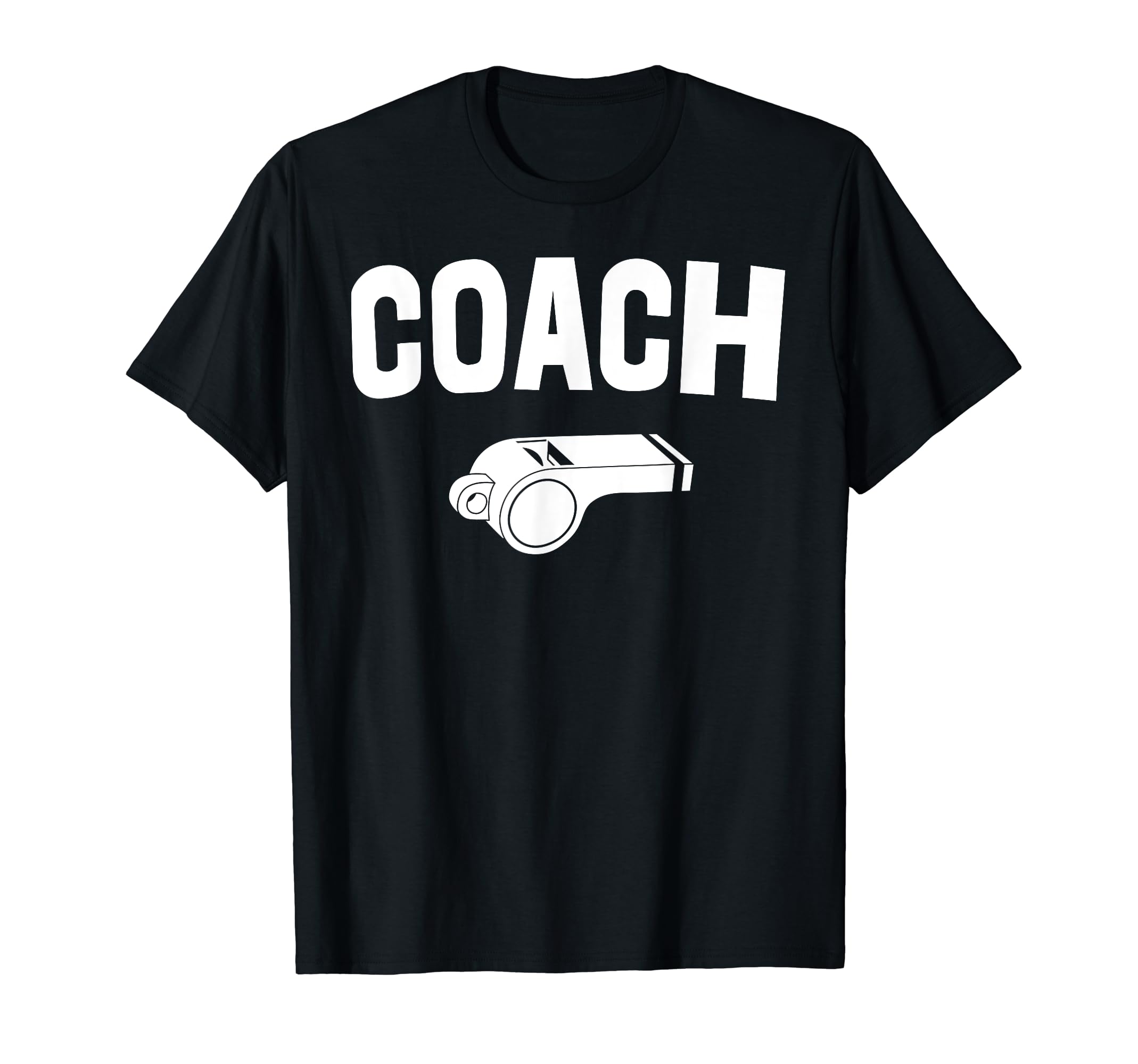 Coach Whistle Funny Sports Coaching T-Shirt