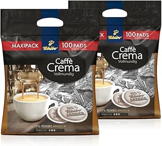 Tchibo Caffè Crema Kaffee-Pads, 200 Stück (2 x 100 Pads)
