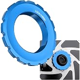 Sporthfish Centerlock Lockring for 12/15/20mm Thru Axles and QR Bicycle Center Lock Cover Ring Bike Center Shaft Disc Brake Rotor Centerlock Aluminum