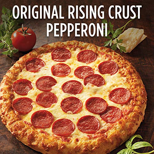 DIGIORNO Original Rising Crust Pepperoni Frozen Pizza, 27.5 oz. | Made with Mozzarella Cheese