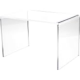 Amazon.com: Plymor Clear Acrylic Rectangular Display Riser, 3 inch ...