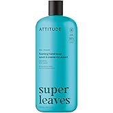 ATTITUDE Foaming Hand Soap Refill, EWG Verified, Gentle & Moisturizing Hand Wash, Great for Sensitive Skin, Plant-Based, Vegan, Unscented, 30 Fl Oz