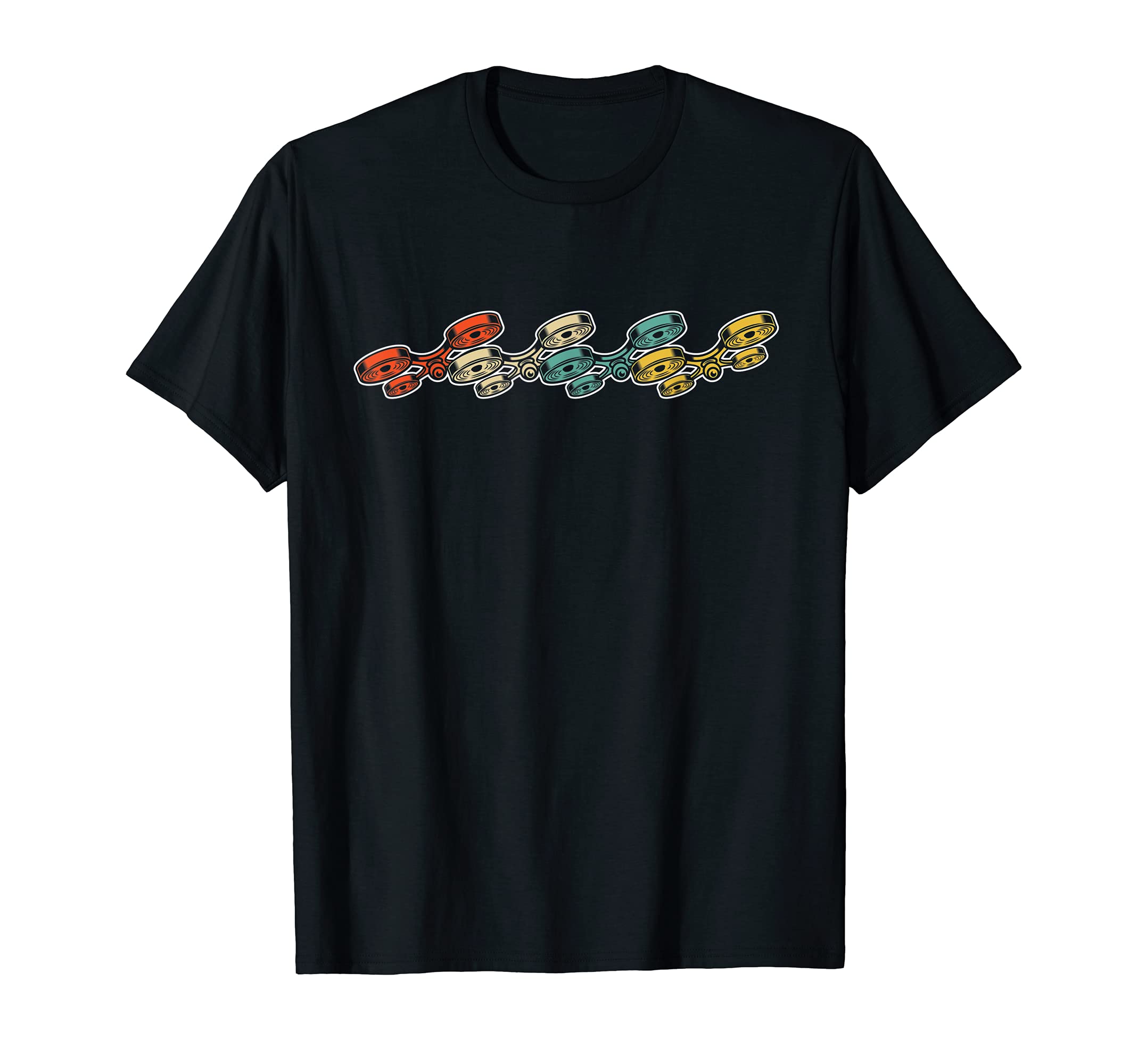 Retro Vintage Quadcopters Drones Quadcopter Drone Pilot T-Shirt