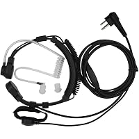 Kit Bodyguard Laryngophone + Oreillette Pour Talkies-walkies Motorola - Micro Gorge Discrétion Max