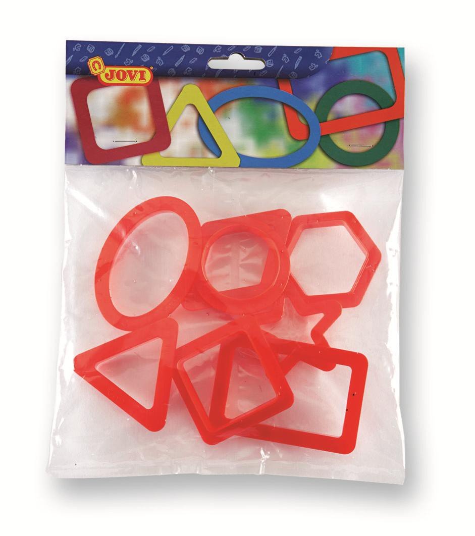 Jovi - Bag, 8 molds, geometric figures (21), assorted color/model