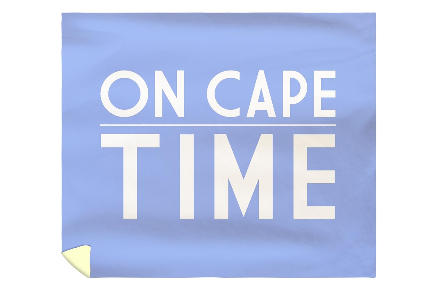 Lantern Press Cape Cod Massachusetts On Cape Time Blue