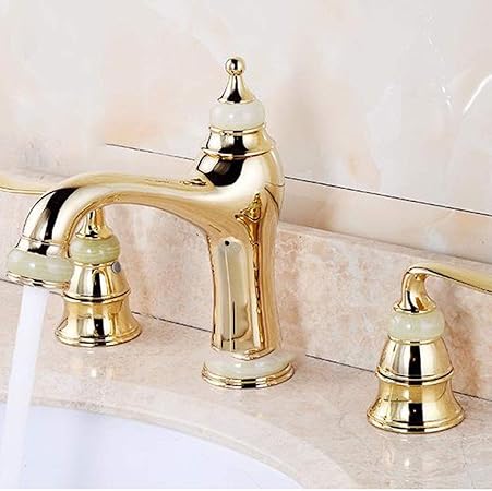 All Bronze European Style Jade Kitchen Sink Faucet Touch Faucet