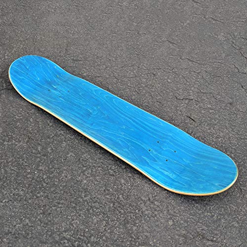 Stoked Ride Shop Blank Skateboard Deck Only | 7.75" (Blue | Deck Only)