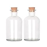 Magic Season Decorative Glass Bottles with Cork