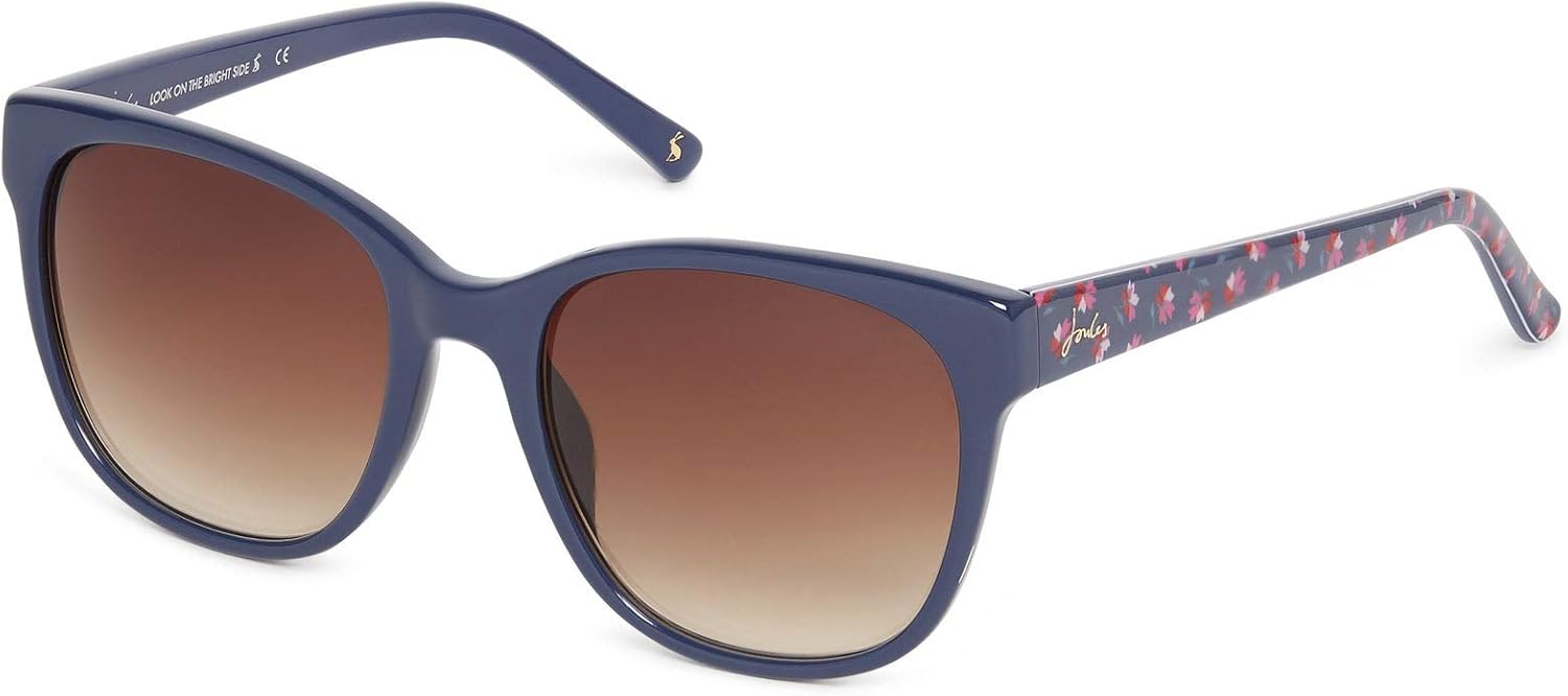Joules Women's Sunglasses, Navy/Brown, 54 Amazon.co.uk