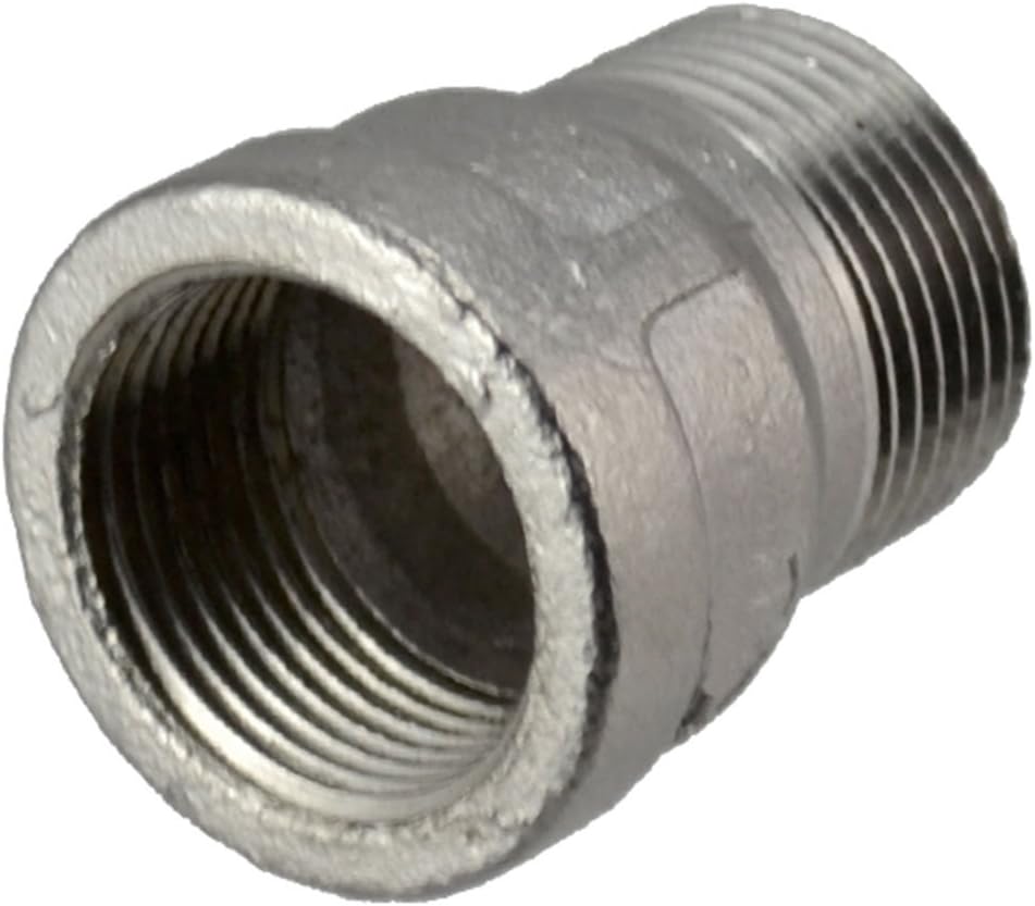 SuperWhole 1/2" Female x 1/2" Male Nipple Bush Adapter Bushing Pipe