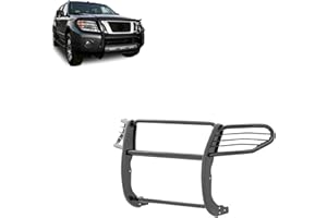 Black Horse Off Road Grille Guard Modular Black Compatible with 2005-2021 Nissan Frontier|2005-2007 Nissan Pathfinder-17A110200MA