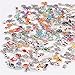 100PC Mixed Metal Floating Charm Random Style DIY Glass Living Memory Locket Lot for Memory Floating Locket