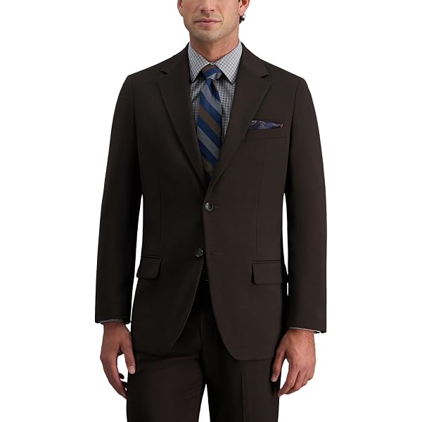 Haggar H26 Men's Slim Fit Premium Stretch Suit Jacket - (US, Alpha, Small,  Regular, Regular, Deep Navy) at Amazon Men's Clothing store