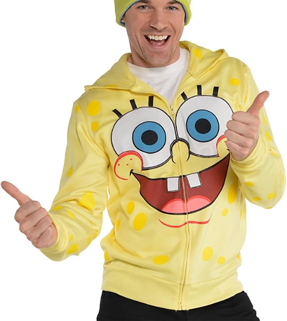 brown spongebob hoodie