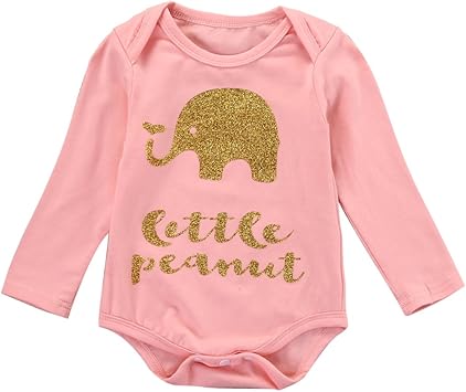 pink elephant baby clothes