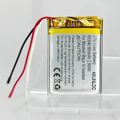 HXJNLDC DC 800mAh 603040 Rechargeable Lithium-ion Battery for