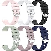Silicone Band 6 Pack for Mindrose H80 Watch Strap Breathable Wristband Compatible with Mindrose Smart Watch 1.47'' Slim Smart Fitness Tracker