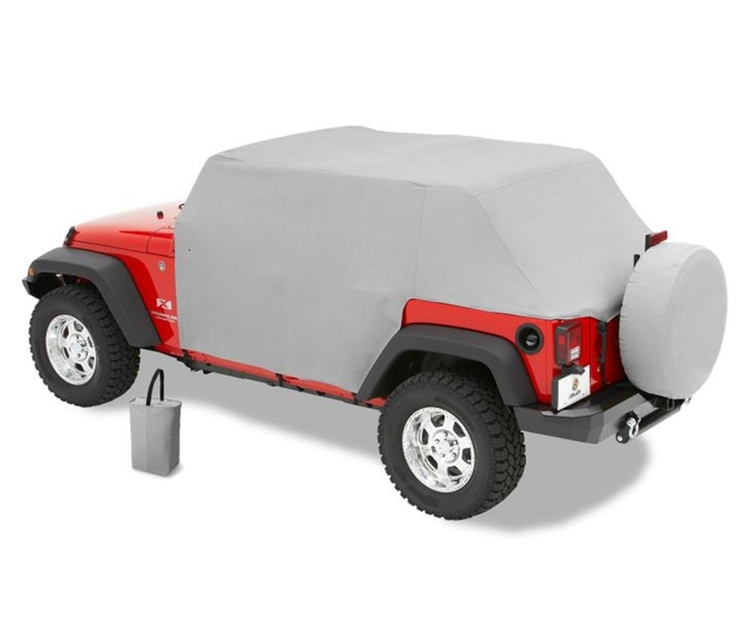 Bestop 81041-09 Charcoal All Weather Trail Cover for 2007-2018 Wrangler JK Unlimited