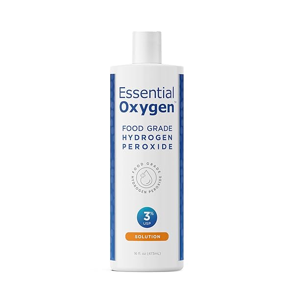 ESSENTIAL OXYGEN FOOD GRADE HYDROGEN PEROXIDE, NATURAL CLEANER,...