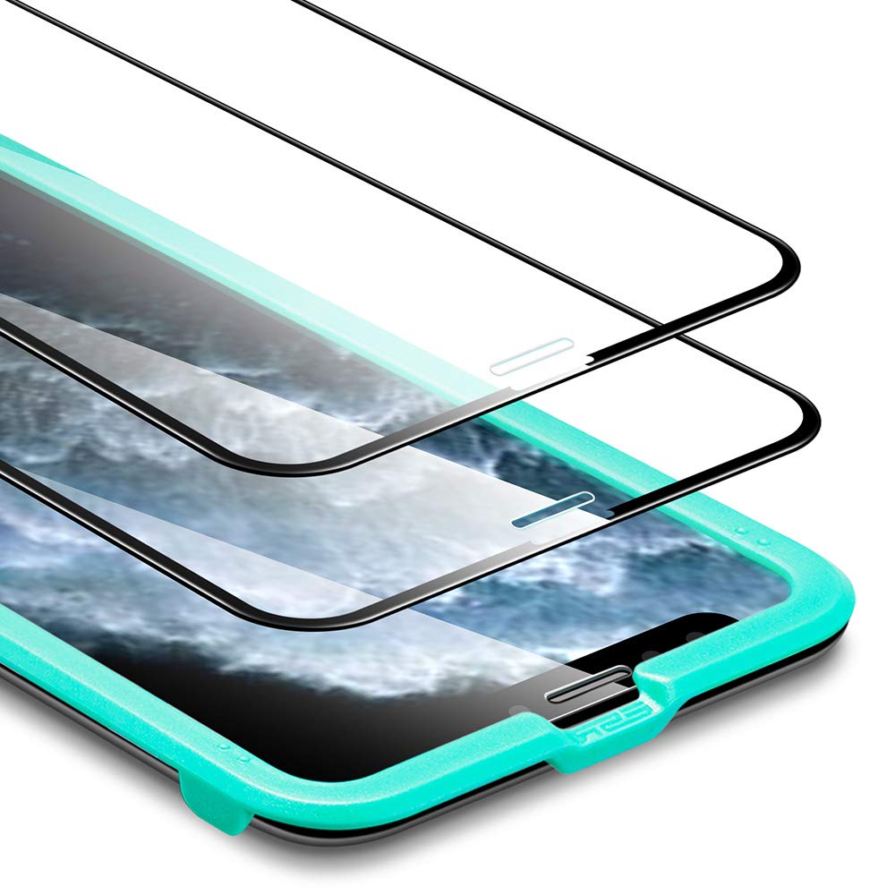 The Most Fashionable Esr Full Coverage Tempered Glass Compatible For Iphone 11 Pro Max Screen Protector Iphone Xs Max Screen Protector 2 Pack Easy Installation Frame 3d Curved Edges For Iphone 11 Pro Max Xs Max Mp3