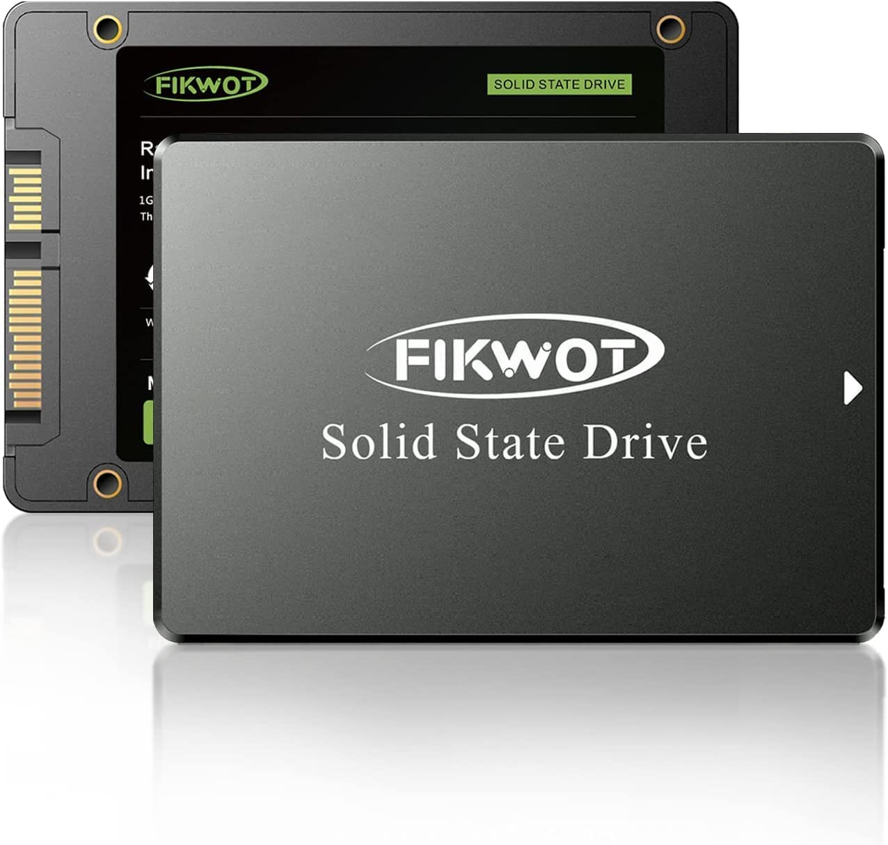 Fikwot FS810 500GB SSD 2.5 Inch Internal Solid State Drive - SATA III 6Gb/s, 3D NAND TLC Internal SSD, 2.5 SSD 500GB, Up to 550MB/s