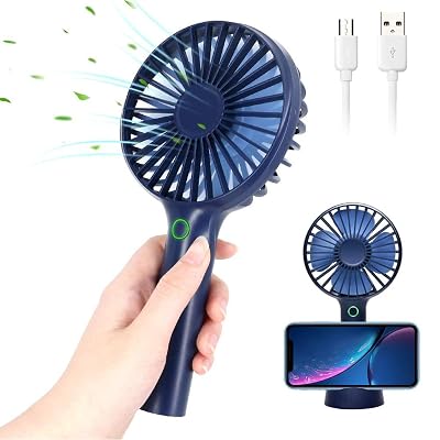 Buy Mini Handheld USB Fan Rechargeable 