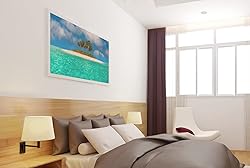 Tropical Wall Art Caribbean Paradise Turquoise