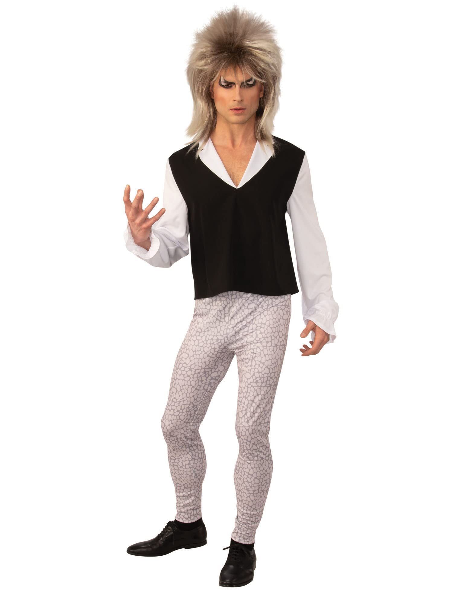 Rubies Unique Men's Black & White Goblin Overlord Costume Set (Standard Size) - Perfect for Halloween, Cosplay Events, Themed Parties, Fairytale & Stories Halloween