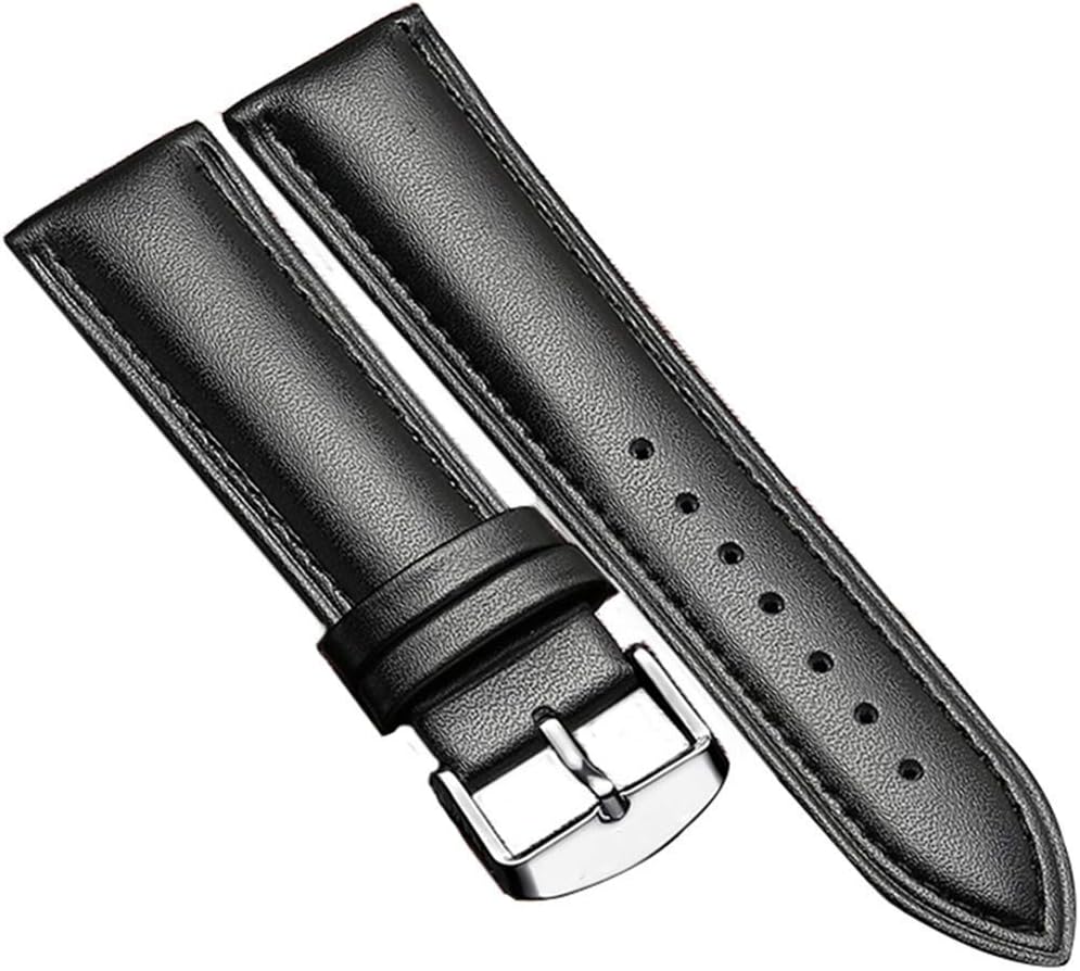 Men's Watchbands,20mm/22mm Leather Strap Watch Band Leather