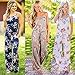ECOWISH Womens Jumpsuits Summer Floral Printed Spaghetti Strap Sleeveless Casual Jumpsuit Rompers Khaki