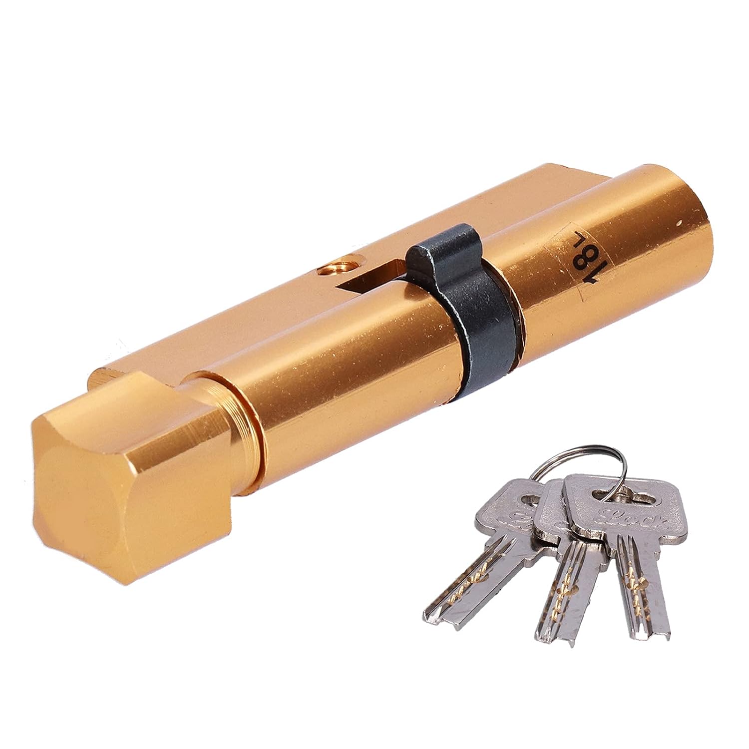 Aluminum Copper Alloy Door Cylinder, Unique Convinient Door Cylinder