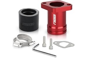 NIBBI Coleman intake manifold,fit for Coleman b200 ct200u bt200x Predator 212 Engine Performance Parts Go Kart Mini Bike (Red)