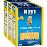 De Cecco Semolina Pasta, Variety Pack, 1 Penne Rigate, 1 Orecchiette & 1 Gemelli (3 Count of 16 oz Each), 48 oz, 1 Pound (Pac