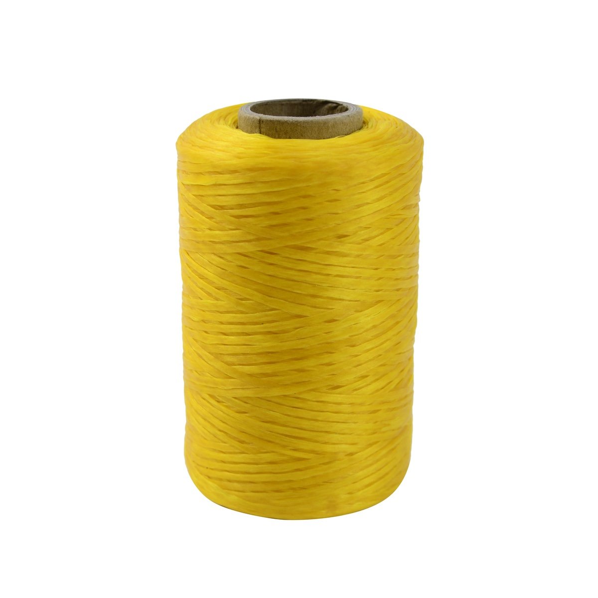 Treasure Gurus 1 Roll Yellow Sinew Waxed Beading Craft Poly Wax Thread Artificial Deer Sinue