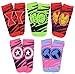 Marvel Womens Superhero Character Logo Socks 5 Pair