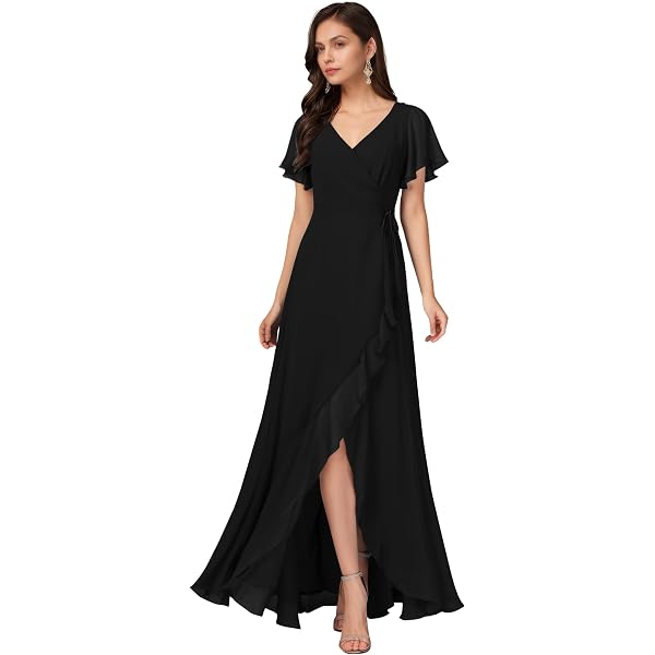 Amazon.com: Lauren Ralph Lauren Twist-Front Foil Print Jersey Gown Black 2  : Clothing, Shoes & Jewelry