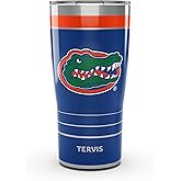 Tervis Traveler Florida Gators - MVP Triple Insulated Tumbler Travel Cup Keeps Drinks Cold & Hot, 20oz, Stainless Steel