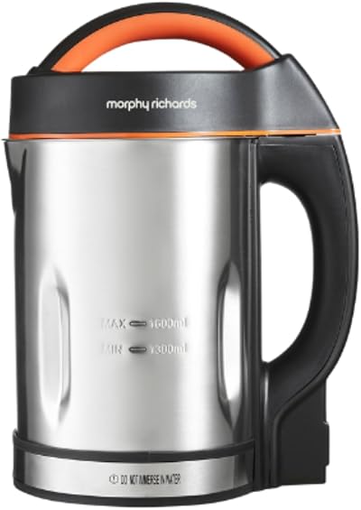 Morphy Richards 48822 Classic Soup Maker 1.6L 1000W Stainless Steel