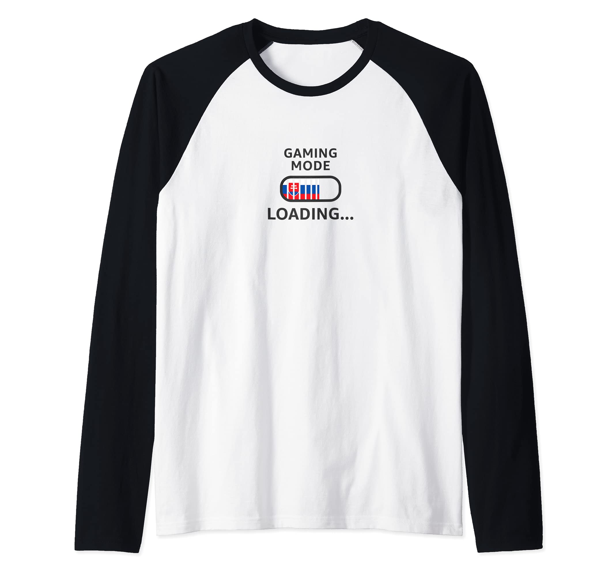 Flag Slovakia Raglan Baseball Tee